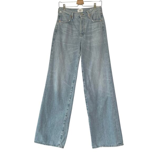 Citizens Of Humanity Light Blue Flare Jeans - Picture 1 of 12